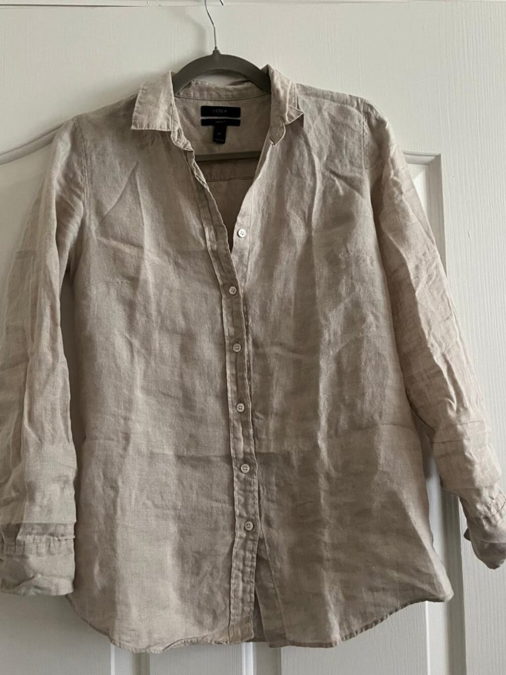 J. Crew Linen Button Down Shirt
